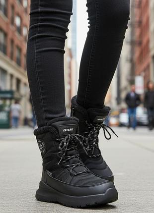 Зимние ботинки для девочки,зимние ботинки для девушки подростка,зимние хайтопы для девочки,дутики для подростка 01366 bi&amp;ki 33,34,35,36