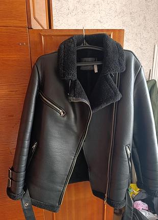 Дубленка авиатор