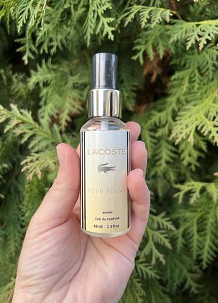 Парфуми «lacoste pour femme» жіночі пластик 68 мл