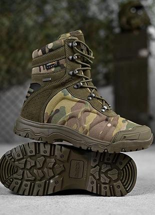 Тактичні черевики alpine crown military phantom мультикам. (антипрокольная подошва с кевларом).