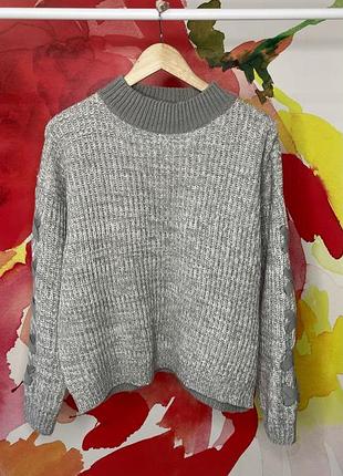 Жіночий сірий светр papaya розмір м