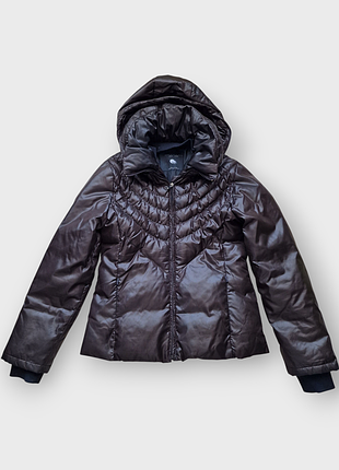 Женская куртка теплая zara пуховик куртка коричневая шоколадная куртка короткая