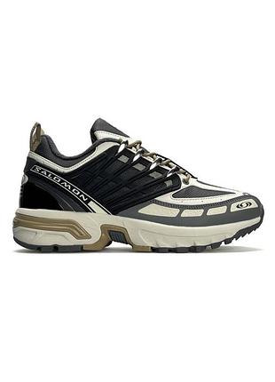 Salomon acs pro gtx grey beige black