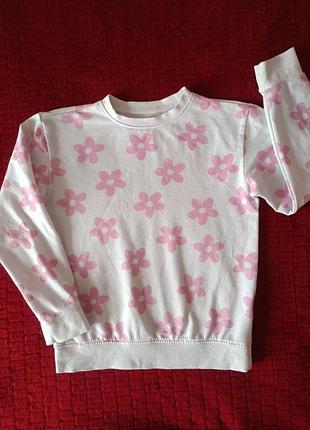 Кофточка с цветочками