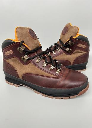 Оригінальні черевики timberland mid lace up boot шкіряні 43.5р.28см.