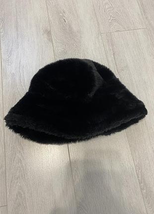 Зимова панама зі штучного хутра, 58 см.