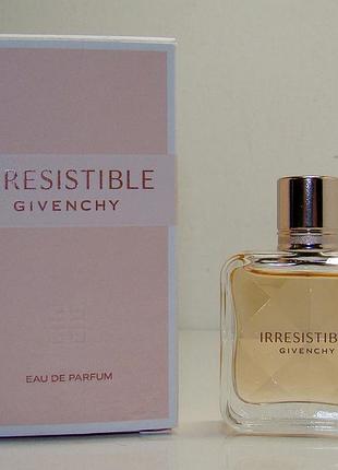Миниатюра givenchy irresistible eau de parfum. оригинал.