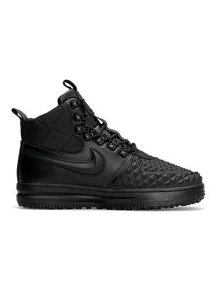 Nike lunar force 17 duckboot black fur