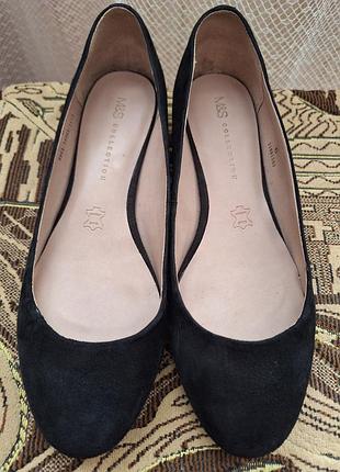 Туфлі жіночі  з натуральної замші.