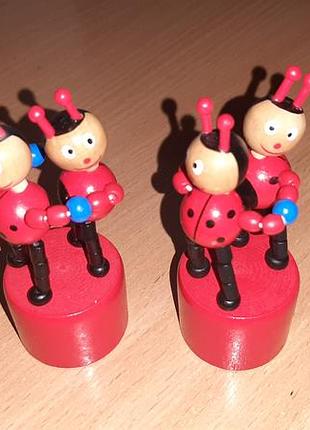 Деревянная игрушка солнышко парные падающие зверюшки. внимательно читайте условия пересылки!