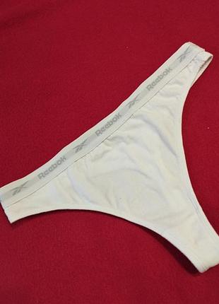 Женские коттоновые трусики размер м  reebok