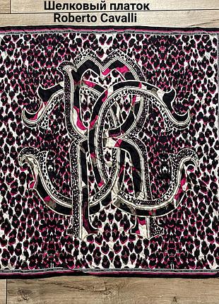 Шовкова хустка roberto cavalli