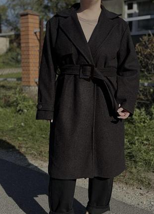 Пальто boohoo великий розмір овер сайз осінь-весна