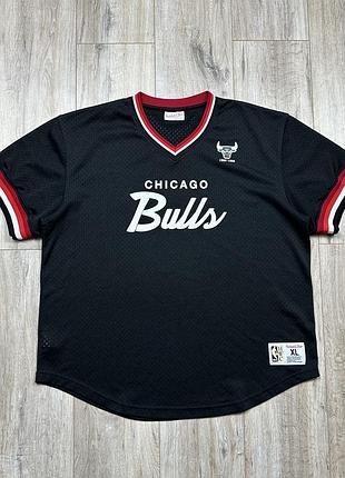 Джерси футболка mitchell ness chicago bulls jersey