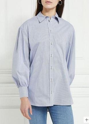 Рубашка в полоску callery, свободный крой