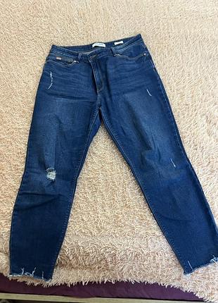 Джинси темно синього кольору, хл