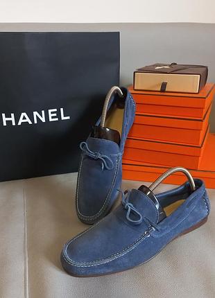 Hermes! оригинал! мужские мокасины лоферы обуви 42 размер