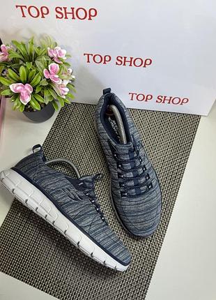 Оригинальные слипоны кроссовки skechers