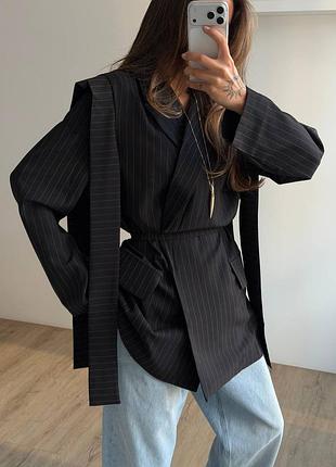 Стильный пиджак платье 2