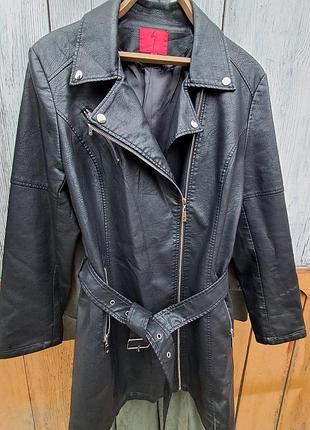 Куртка женская косуха удлиненная