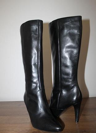 Оригинальные сапоги из натуральной кожи ecco 41 размер