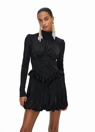 Шёлковое платье paco rabanne x h&m