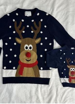 Новорічна, кофта, сведр, новогодняя, светр,