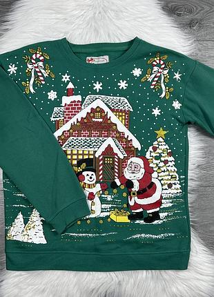 Жіночий оригінальний новорічний світшот