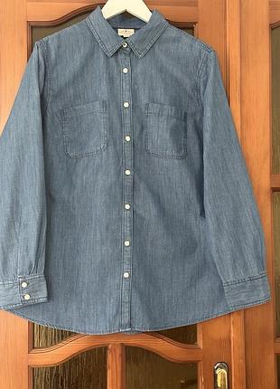 Джинсова сорочка, пог 62