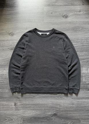 Світшот сірий allsaints кофта сведр m