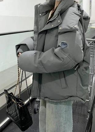 Куртка на пухую женская