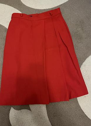 Красная юбка louis feraud