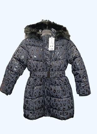 Куртка зимова на дівчинку george 5-6 років