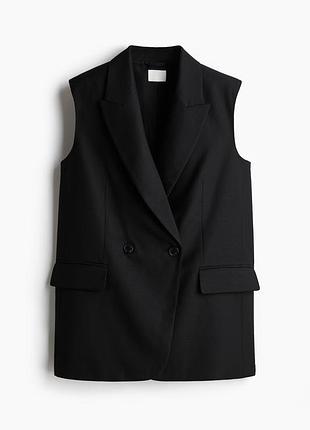 Жилет двубортный h&amp;m размер s 4