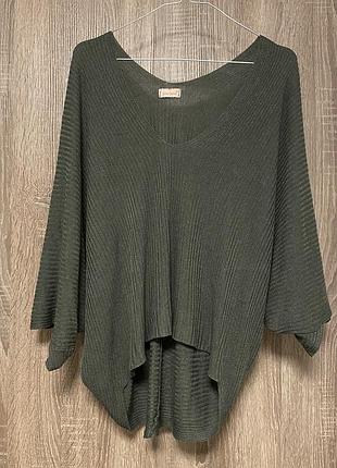 Кофтинка летюча миша ,оверсайз , колір олива(хакі)