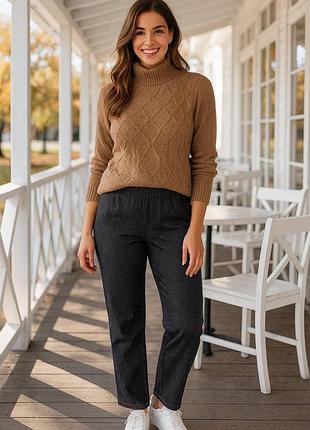 Джинсы-легинси размер 2xl (52)