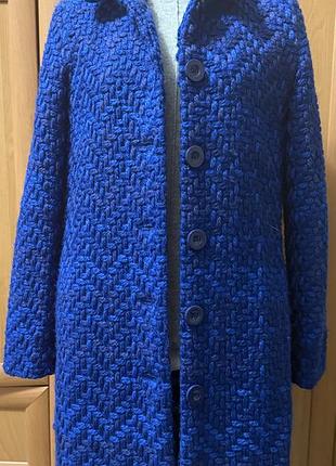 Пальто desigual 3d букле 20% вовни
