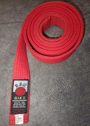 Пояс для единоборств giko