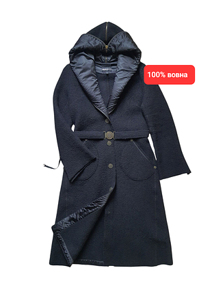 Basic. роскошное итальянское пальто из шерсти