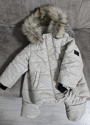 Зимний костюм minibear 98-104 2-3 р