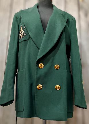 Винтаж. шерстяной жакет от margareta ley. by escada