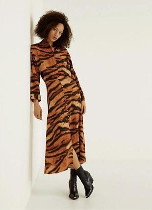 Юбка mango, вискоза