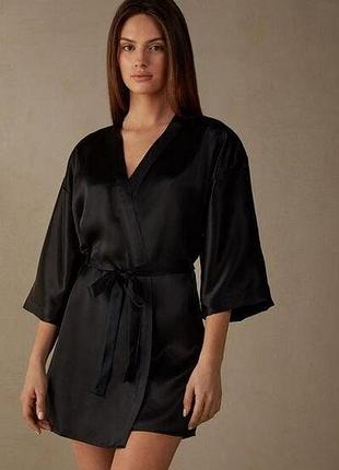 Халат з натурального шовку intimissimi