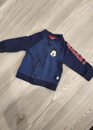 Кофтинка на замочку disney 62р.