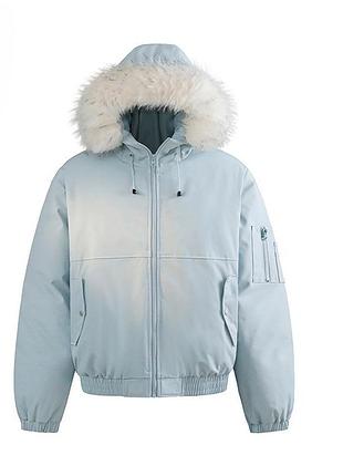 Куртка с меховым воротником