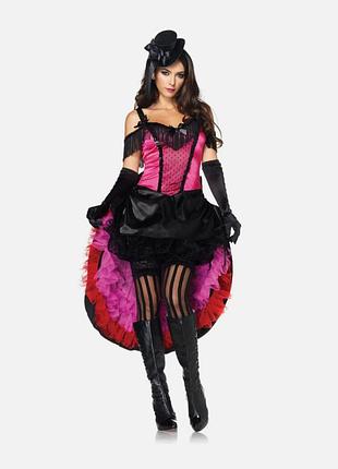 Карнавальний костюм плаття танцівниці кабаре мулен руж