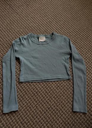 Кроп-топ original core блакитний s-m