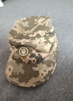 Фірмова кепка піксель -мазепинка мм-14 з кокардою .зсу