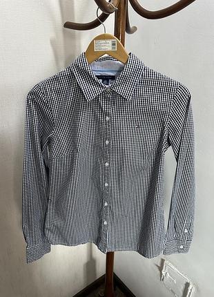 Сорочка жіноча бавовняна у клітинку tommy hilfiger