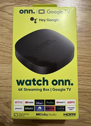 Тв тюнер onn tv google.4k. оригінал, новий